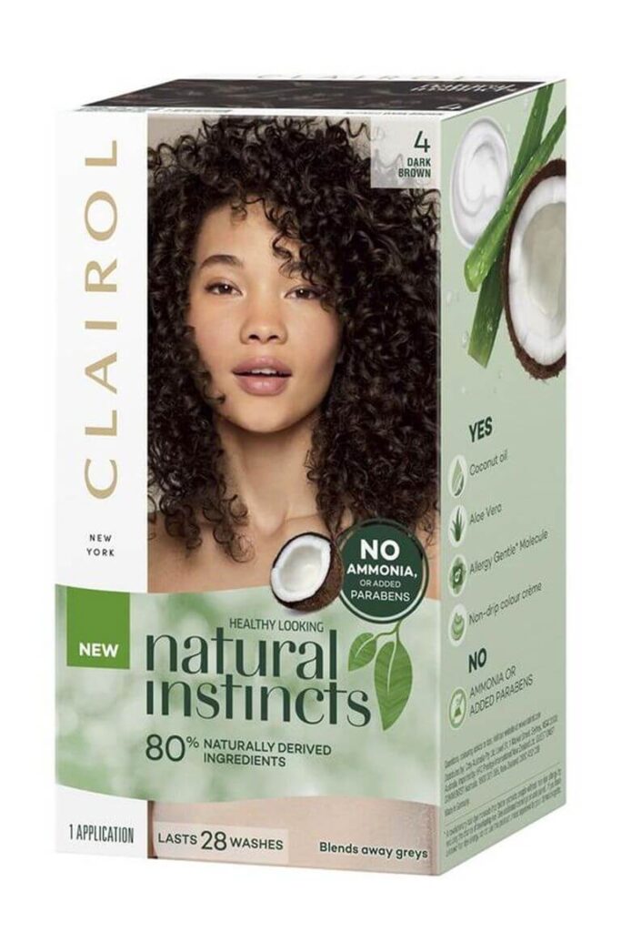 Clairol Natural Instincts Semi-Permanent Hair Color natural hair dye
