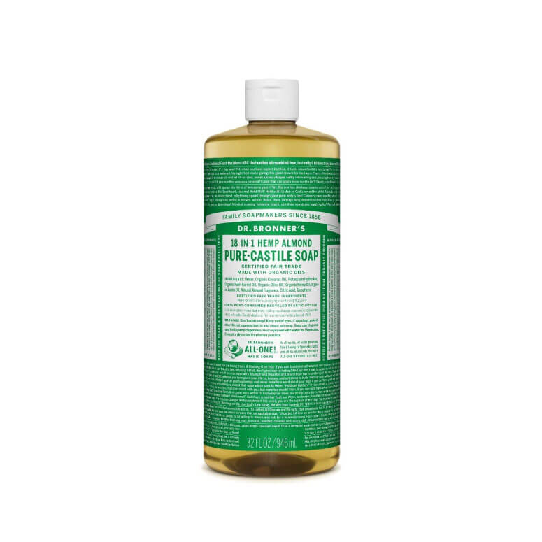 Dr. Bronner’s Hemp Almond Pure-Castile Liquid Soap