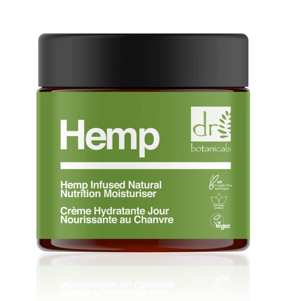 Dr Botanicals Hemp Infused Natural Nutrition Moisturiser CBD skin care