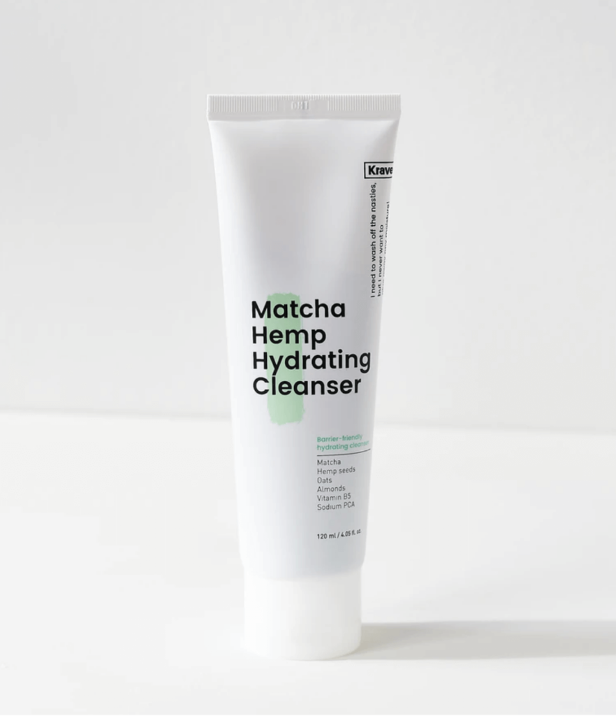 Krave Beauty Matcha Hemp Hydrating Cleanser 