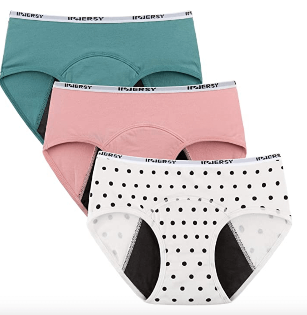 innersy set of three period panties