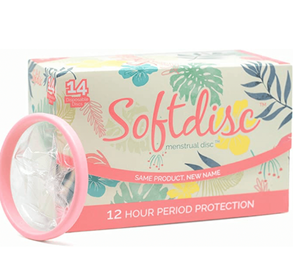Softdisc menstrual disc 12 hour protection