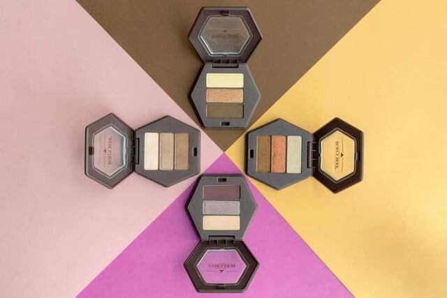 Burt's Bees talc free eyeshadow palettes