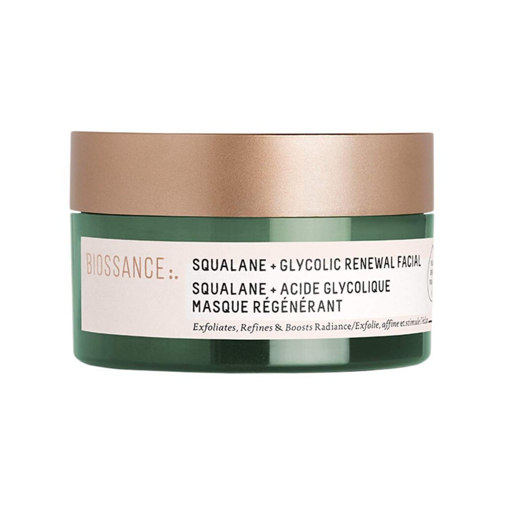 Biossance Squalane + Glycolic Renewal Mask