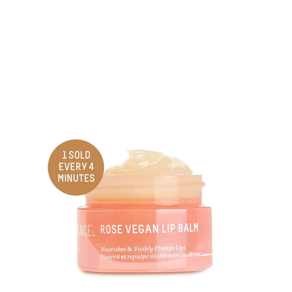 Biossance Squalane + Rose Vegan Lip Balm