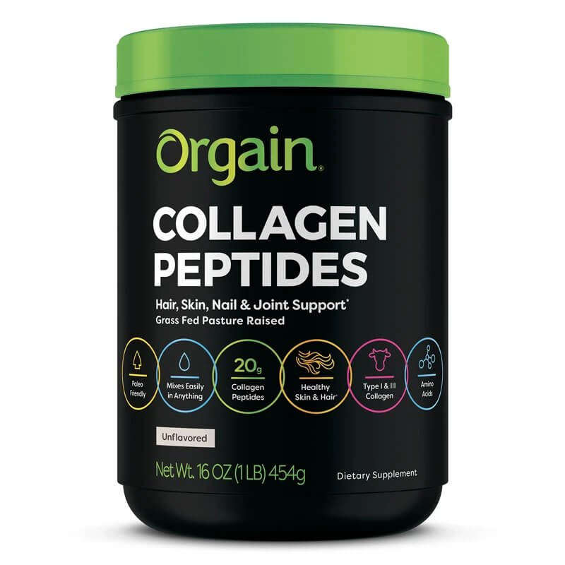 Orgain Grass Fed Pasture Raised Collagen Peptides