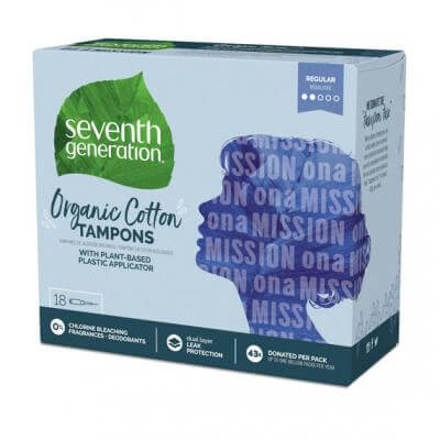 Seventh Generation Organic Cotton Tampons