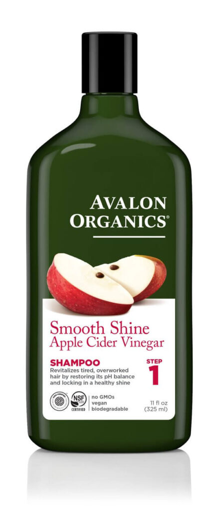 Avalon Organics Smooth Shine Apple Cider Vinegar Shampoo