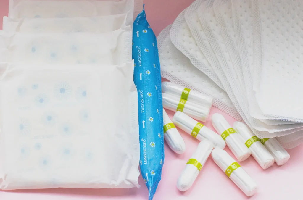 pads and tampons and Toxic Shock Syndrome