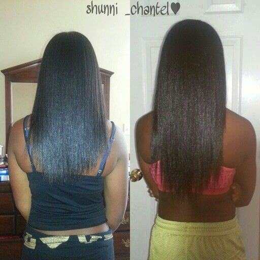 biotin hair before and after
