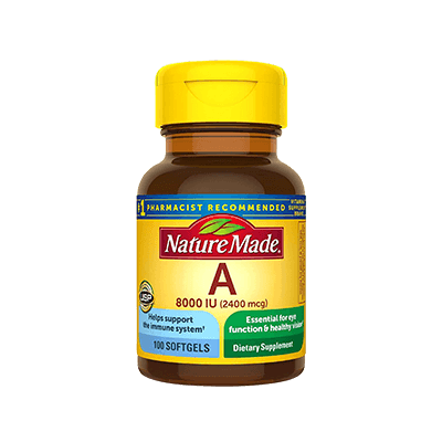 Nature Made Vitamin A Best Vitamins and Supplements for Skin