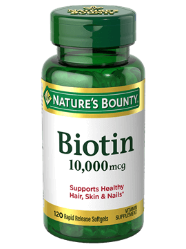 Nature’s Bounty Biotin Supplement