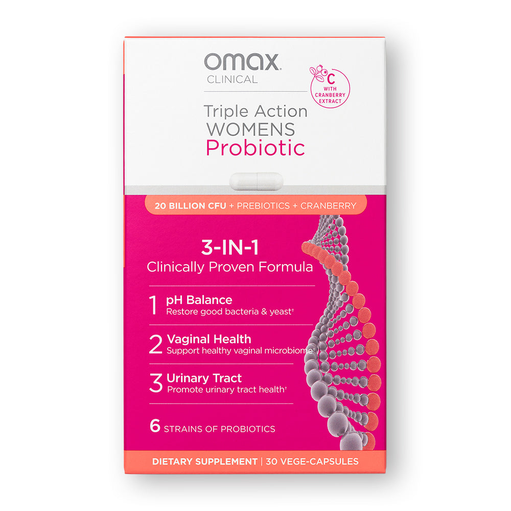 Omax Prebiotics and Probiotics Complex for Women Vaginal Probiotics