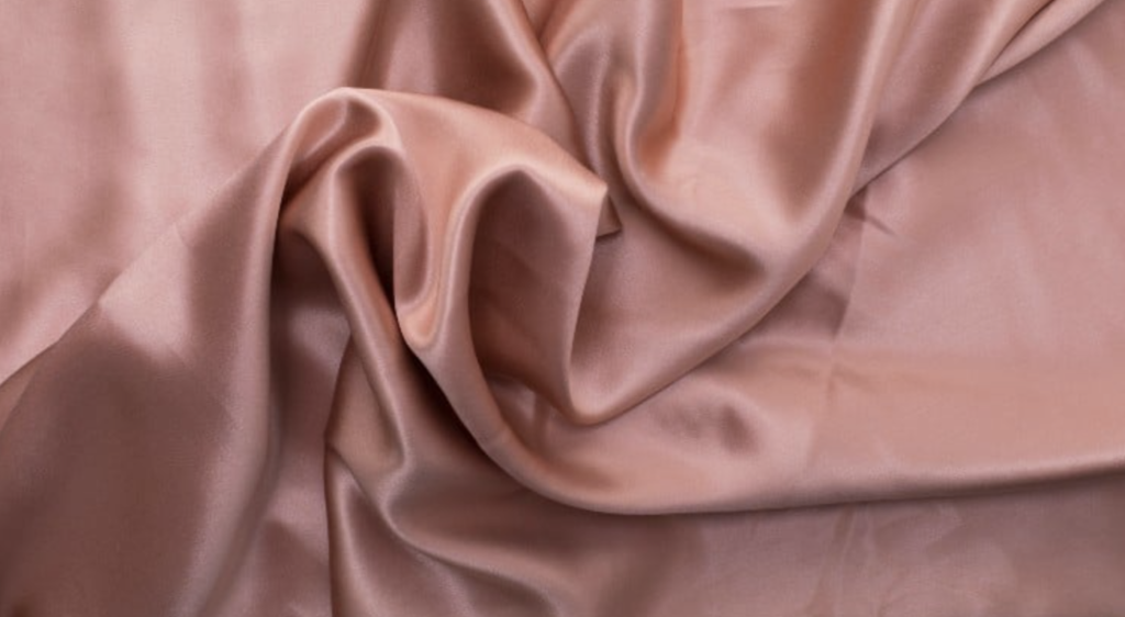 rose colored pillow case