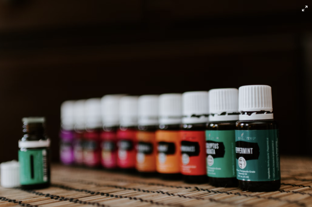 set of essential oils