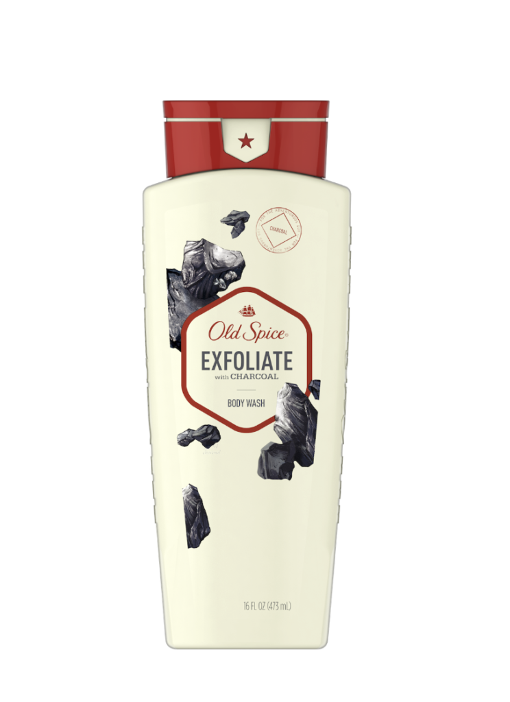 Old Spice Exfoliate with Charcoal Body Wash