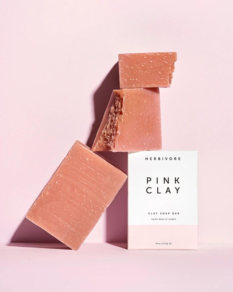 Herbivore Botanicals Pink Clay Soap Bar