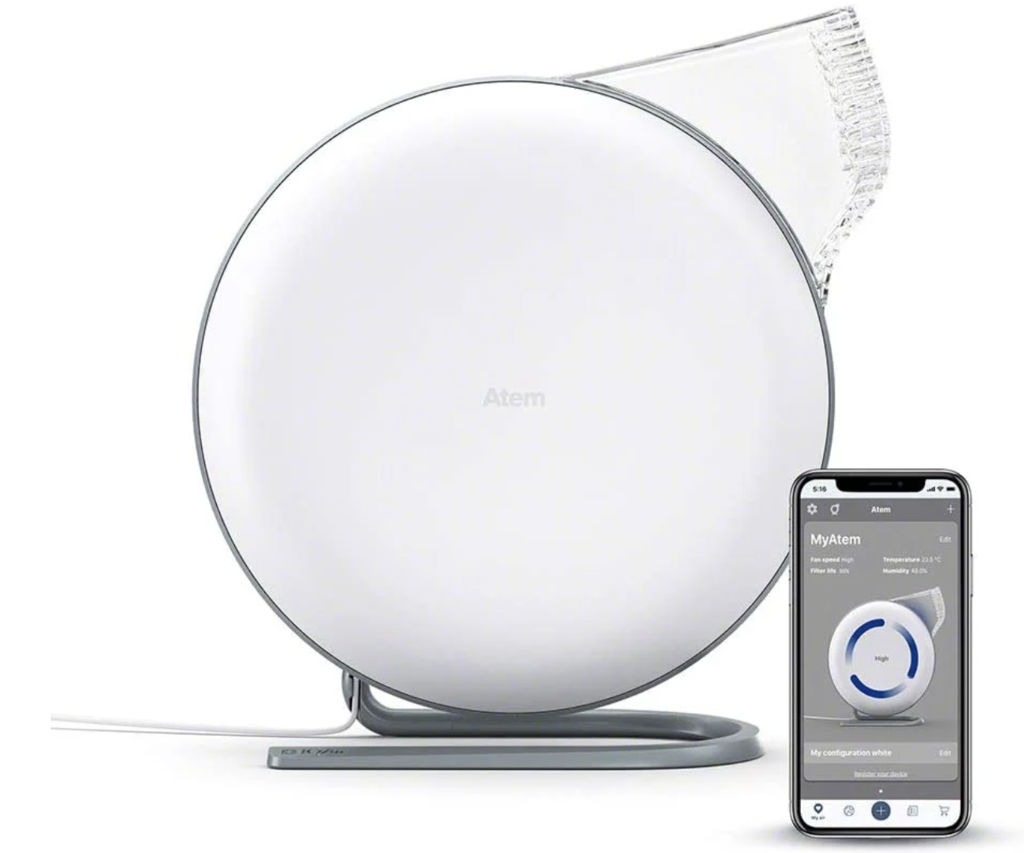 IQAir Atem Desk Personal Air Purifier