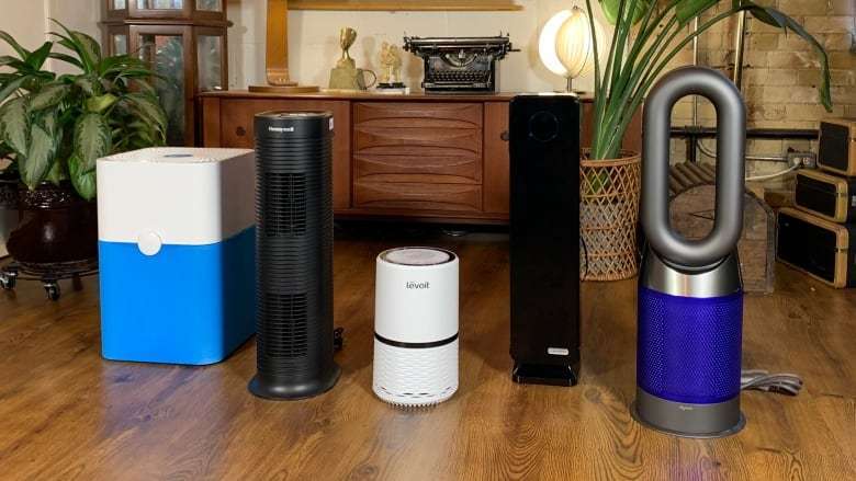 different air purifiers